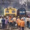 Howrah train derailed, train derailed,