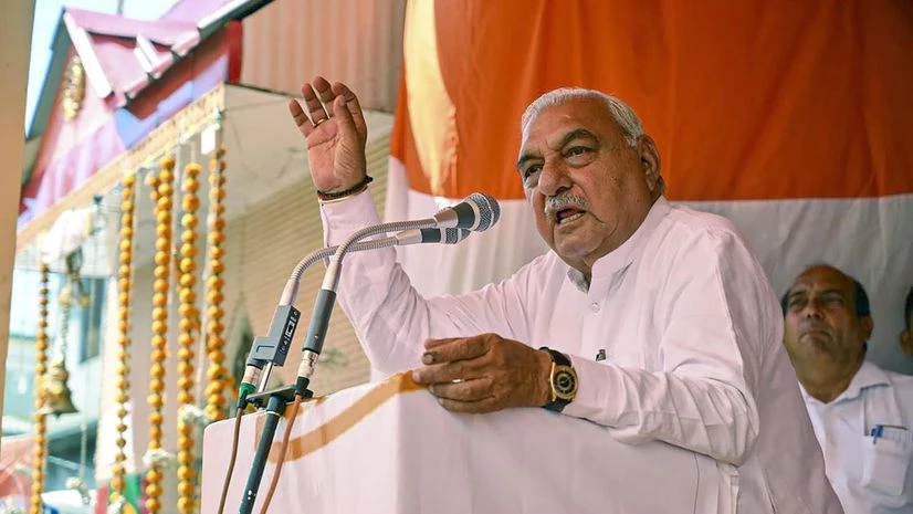 BJP govt to be out; criminals, drug smugglers should exit Haryana: Hooda | Haryana Elections News Bhupinder Singh Hooda, Bhupinder