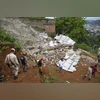 damage, landslide, Guwahati Landslide damage, landslide, Guwahati Landslide