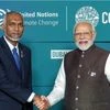 Maldives President Mohammad Muizzu and Narendra Modi