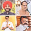 Shivraj,C S Pemmasani, TDP, Suresh Gopi, BJP Shivraj,C S Pemmasani, TDP, Suresh Gopi, BJP