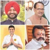 Shivraj,C S Pemmasani, TDP, Suresh Gopi, BJP Shivraj,C S Pemmasani, TDP, Suresh Gopi, BJP