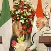 narendra modi,italy,meloni