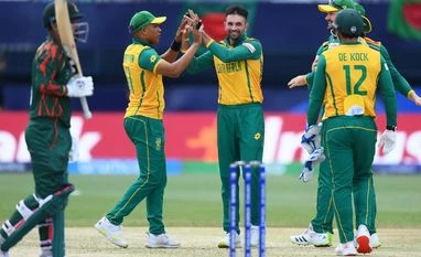 SA vs BAN highlights, T20 World Cup 2024 SA vs BAN highlights, T20 World Cup 2024. Photo: X