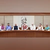 New Delhi: Prime Minister Narendra Modi chairs the first meeting of his new Cabinet, in New Delhi, Monday, June 10, 2024. BJP MP-elects Rajnath Singh and Amit Shah are also seen. (PTI Photo)(PTI06_10_2024_000361A) New Delhi: Prime Minister Narendra Modi chairs the first meeting of his new Cabinet, in New Delhi, Monday, June 10, 2024. BJP MP-elects Rajnath Singh and Amit Shah are also seen. (PTI Photo)(PTI06_10_2024_000361A)