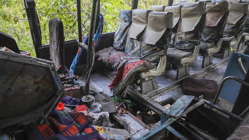 Bus attack, bus terror attack Bus attack, bus terror attack