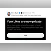 X makes Likes private X makes Likes private