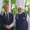 Narendra Modi, Emmanuel Macron