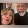 Hello from Melodi team, says Giorgia Meloni in video with PM Modi Meloni