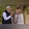 Giorgia Meloni, Italy PM, Meloni, Giorgia, Modi, Narendra Modi