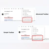Gmail simple toolbar Gmail simple toolbar