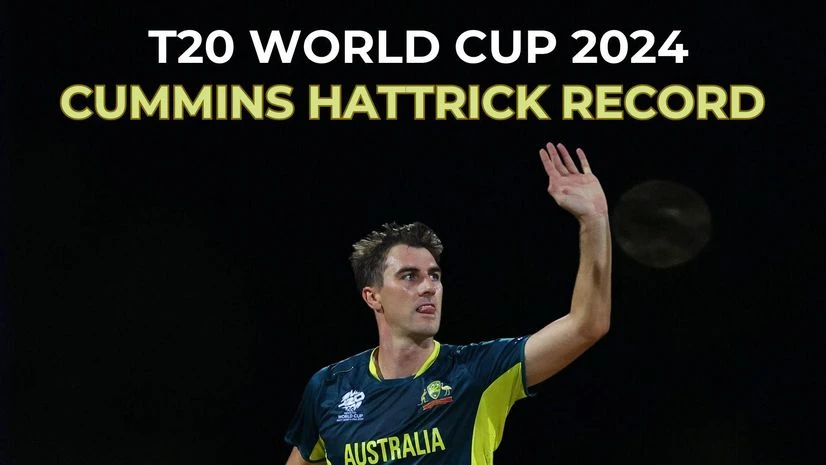 Pat Cummins hattrick record Afghanistan vs Australia Pat Cummins hattrick record Afghanistan vs Australia