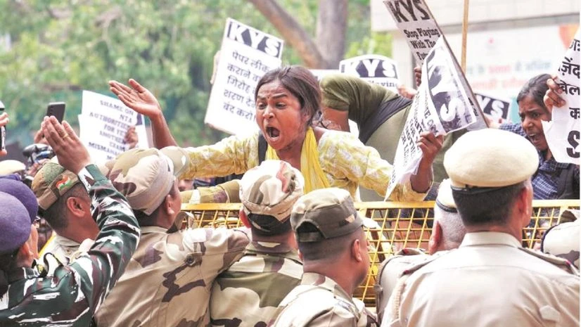 Student protest over the NEET-UG and UGC-NET examinations issue in New Delhi | File Photo: PTI Student protest over the NEET-UG and UGC-NET examinations issue in New Delhi | File Photo: PTI