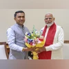 Pramod Sawant meets PM in New Delhi, seeks guidance to build 'Viksit Goa' Modi, Narendra Modi, Pramod Sawant, Pramod, Sawant