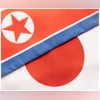 Japan-North Korea, Japan North Korea flag Japan-North Korea, Japan North Korea flag