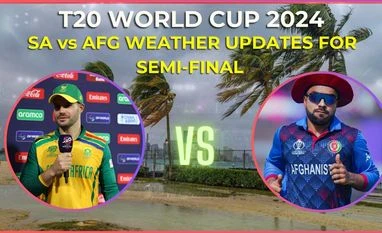 SA vs AFG Semi-Final: Trinidad weather forecast, hourly rain prediction South Africa vs Afghanistan weather updates, T20 World Cup 2024