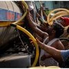 Water tanker, water crisis, heatwave