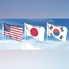 US Japan South Korea flag, US-Japan-South Korea US Japan South Korea flag, US-Japan-South Korea