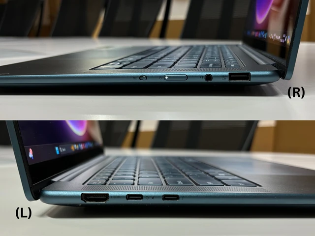 Lenovo Yoga Pro 7i: Ports and Buttons Lenovo Yoga Pro 7i: Ports and Buttons