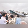 Civil Aviation Minister K Rammohan Naidu inspects the Delhi airport where a portion of the roof of Terminal-1 collapsed amid heavy rainfall, in New Delhi on Friday | Photo: PTI Civil Aviation Minister K Rammohan Naidu inspects the Delhi airport where a portion of the roof of Terminal-1 collapsed amid heavy rainfall, in New Delhi on Friday | Photo: PTI