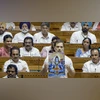 Rahul Gandhi accuses BJP of dividing people; parts of his speech expunged New Delhi: Congress MP Rahul Gandhi in the Lok Sabha during ongoing Parliament session, in New Delhi, Monday, July 1, 2024.
