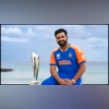 Rohit Sharma with ICC Men's T20 World Cup 2024 trophy Rohit Sharma with ICC Men's T20 World Cup 2024 trophy