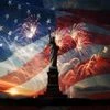Fireworks light up US skies as Americans endure heat to celebrate July 5