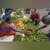 Consumer price inflation seen up in June due to soaring vegetable prices vegetable, Vegetable vendors