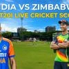 India vs Zimbabwe Live Cricket Score, 1St T20