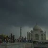 Taj Mahal, Clouds, Monsoon