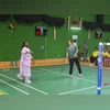 President Droupadi Murmu plays badminton with Saina Nehwal