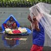 Heavy rain lashes Manipur, waterlogging reported in several areas of Imphal