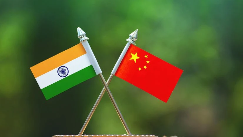India-China flag India-China flag