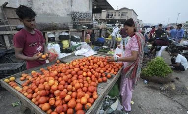 Tomato prices soar to Rs 100 per kg in Delhi markets after rains hit supply tomato, vegetable, vegetables
