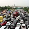 Traffic, Traffic jam, New Delhi Traffic Jam