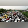 Traffic, Traffic jam, New Delhi Traffic Jam Traffic, Traffic jam, New Delhi Traffic Jam