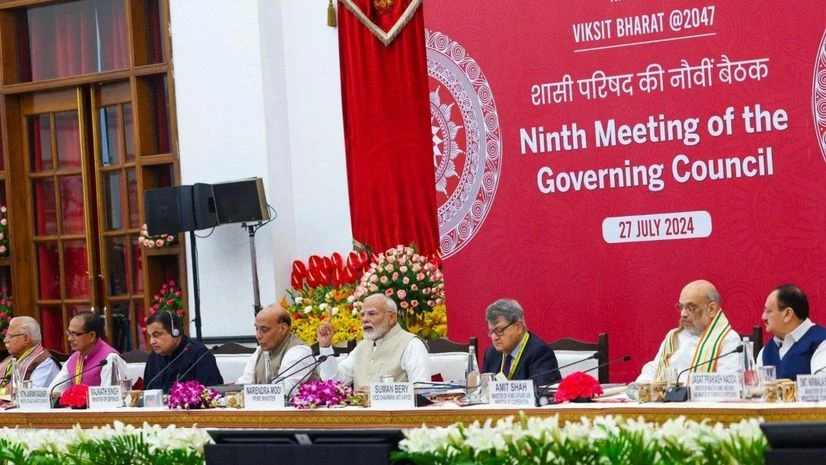 NITI Aayog 9th general council meeting NITI Aayog 9th general council meeting