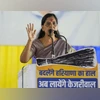 Vote for AAP to build new Haryana: Sunita Kejriwal at Hisar rally | Politics News Sunita Kejriwal, Sunita, Kejriwal wife