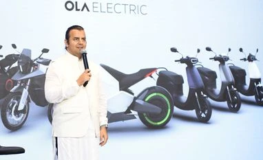Bhavish Aggarwal, CMD, Ola Electric Mobility Limited at the IPO Press Conference in Mumbai on Monday, 29th July 2024 | Photo: Kamlesh Pednekar Bhavish Aggarwal, CMD, Ola Electric Mobility Limited at the IPO Press Conference in Mumbai on Monday, 29th July 2024 | Photo: Kamlesh Pednekar