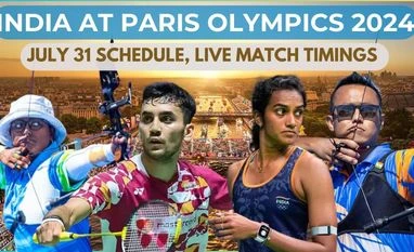 Paris Olympics 2024: India schedule on July 31, live time (IST), streaming Paris Olympics 2024: India matches on July 31