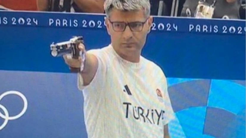Turkey shooter Yusuf Dikec Turkey shooter Yusuf Dikec