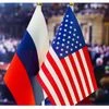 Russia-US flag