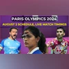 Paris Olympics 2024: India schedule on August 2, live time (IST), streaming Paris Olympics Day 7