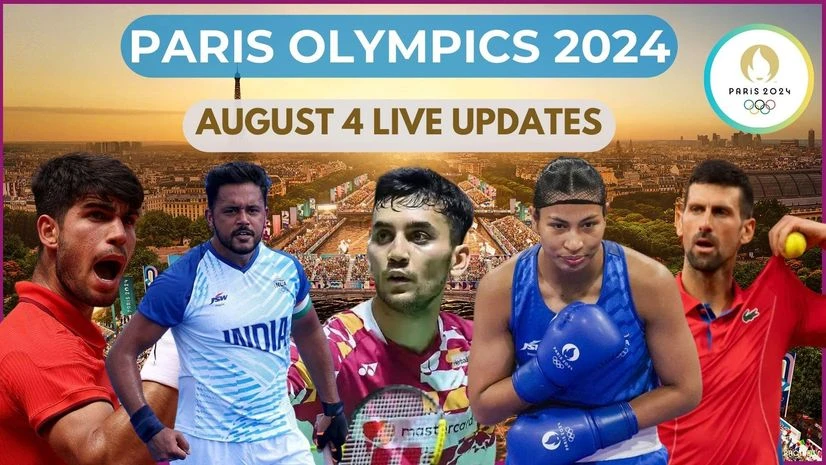 Paris Olympics 2024 LIVE Updates, Day 8: IND vs GBR QF at 1:30 PM IST; Lakshya's QF at 3:30 PM IST | Olympic Games News Paris Olympics 2024: India and international medal events live score updates