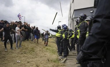 Thousands rally in solidarity with minorities amid UK anti-immigrant riots Protest, UK Protest, UK Riots