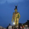 Bangladesh crisis, Sheikh Mujibur Rehman statue