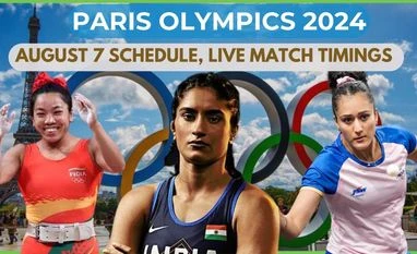 Paris Olympics 2024: India schedule on August 7, live time (IST), streaming Paris Olympics 2024 India medal matches and schedule on August 7
