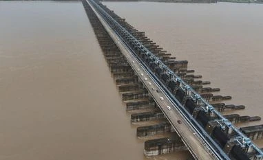 Flying drone without permit: Case registered against BRS leader KT Rama Rao Godavari flood surge at Medigadda Barrage