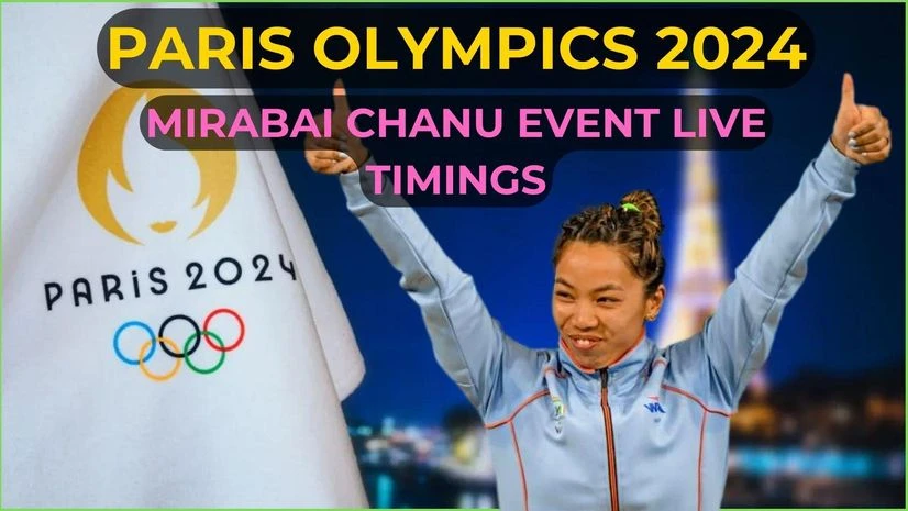 India at Paris Olympics 2024: Weightlifting Mirabai in action today India at Paris Olympics 2024: Weightlifting Mirabai in action today