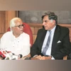 Buddhadeb Bhattacharjee: Chief minister who tried to break ground | Politics News The then Tata group chairman, Ratan Tata (right), announced the Nano car project in West Bengal’s Singur on May 18, 2006, the day Buddhadeb Bhattacharjee was sworn in chief minister for another term File photo: REUTERS